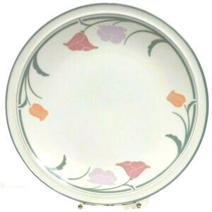 Tivoli Belles Fleurs Large Round Serving Bowl or Platter Japan 12.25” Dansk 80's